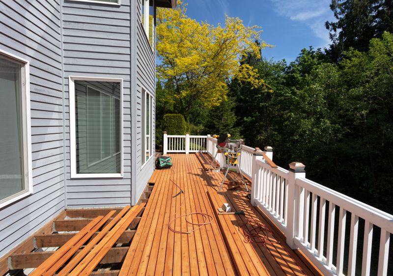 Fall Deck Cover Construction