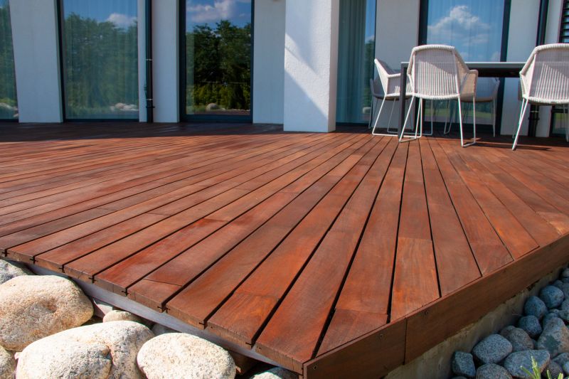 Completed Wooden Deck Cover